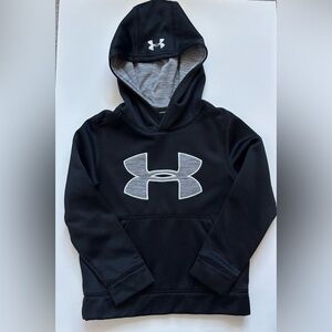 Under Armour Kids Black and Gray Hoodie
